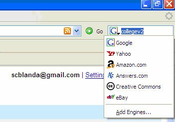 Firefox Search Bar