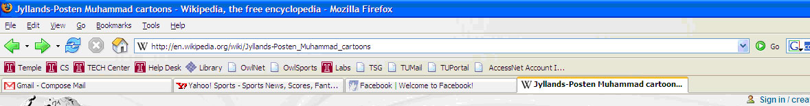 Firefox Tabbed Browseing